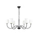 Eclipse Brass Chandelier-DWHOME