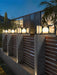 Eclipse Cube Outdoor Post Light-DWHOME