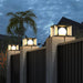 Eclipse Cube Outdoor Post Light-DWHOME