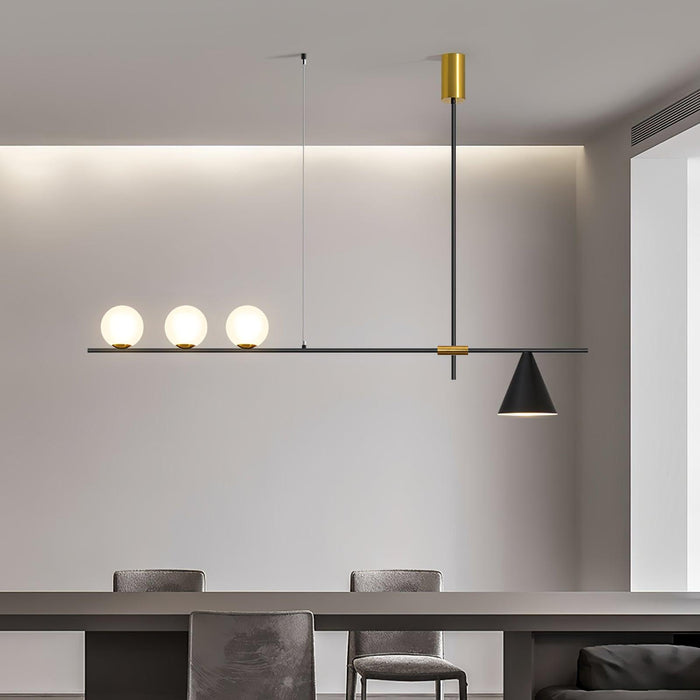 Eclipse Linear Suspension Light-DWHOME