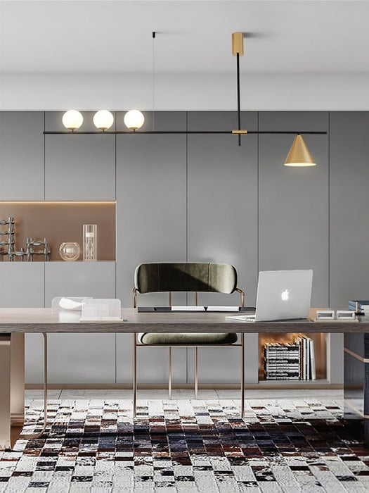 Eclipse Linear Suspension Light-DWHOME