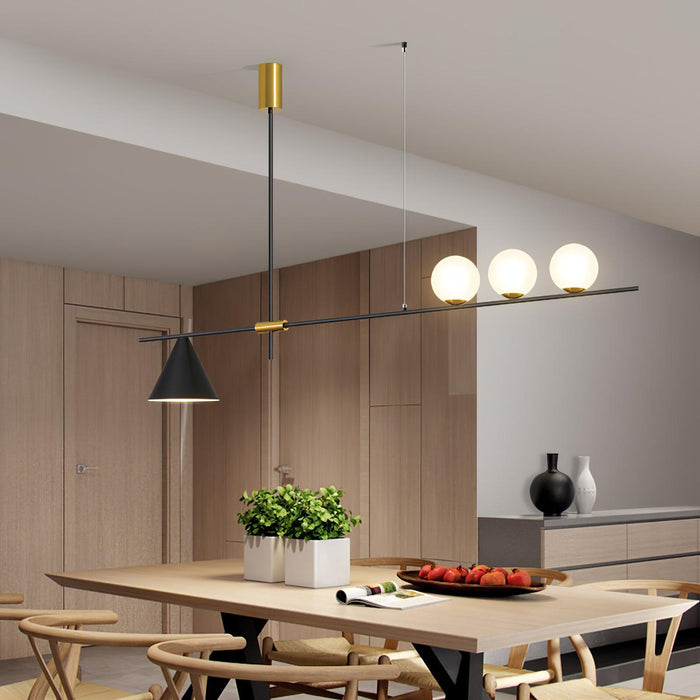 Eclipse Linear Suspension Light-DWHOME