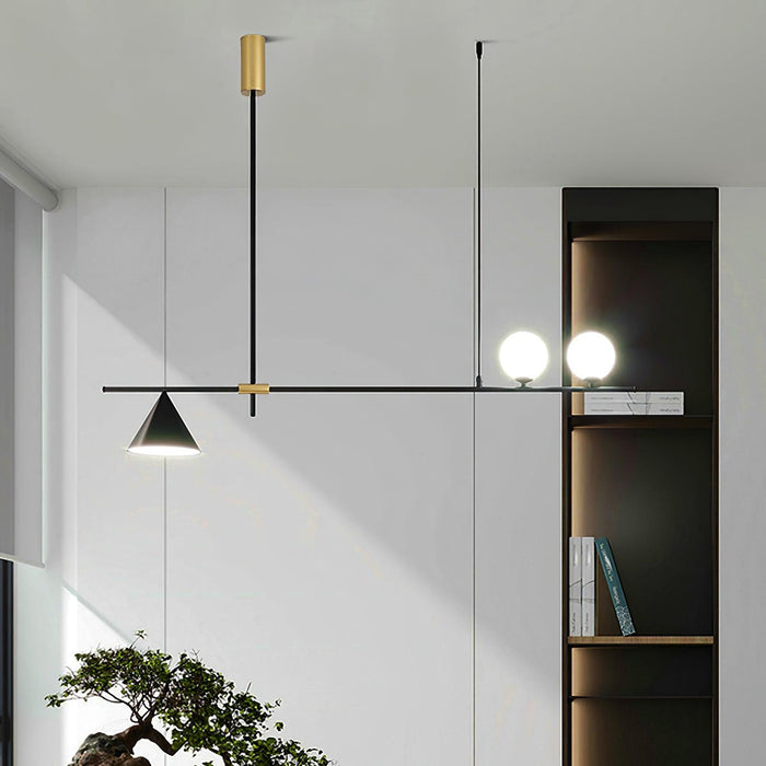 Eclipse Linear Suspension Light-DWHOME