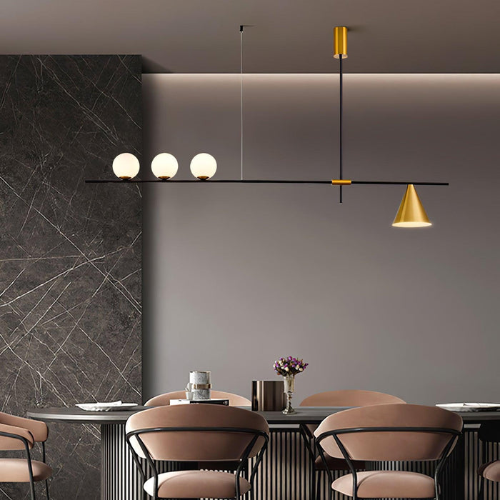Eclipse Linear Suspension Light-DWHOME