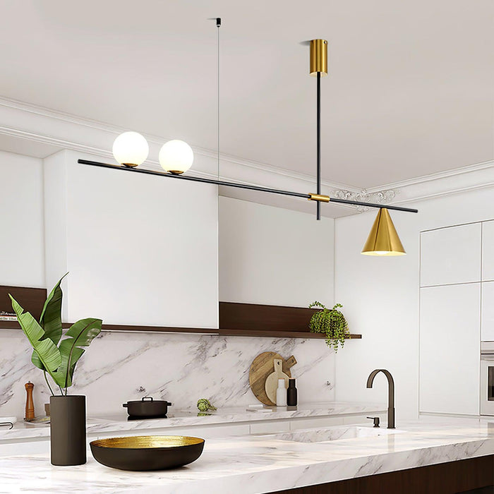 Eclipse Linear Suspension Light-DWHOME