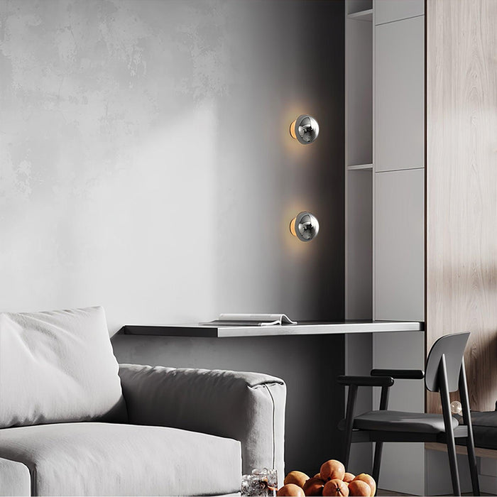 Aurum Sphere Wall Sconce - DWHOME