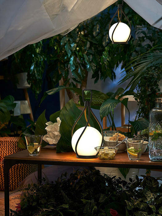 Eclisse Orb Lantern Rechargeable Table lamp - DWHOME