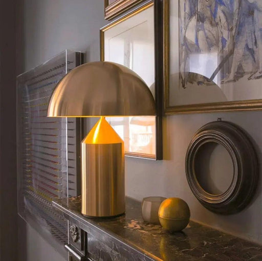 Edie Metal Shade Table Lamp-DWHOME