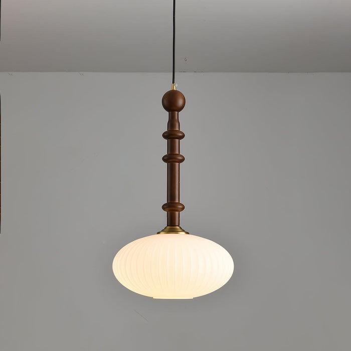 Edison Wood Pendant Light-DWHOME