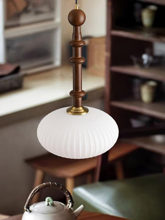 Edison Wood Pendant Light-DWHOME