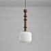 Edison Wood Pendant Light-DWHOME