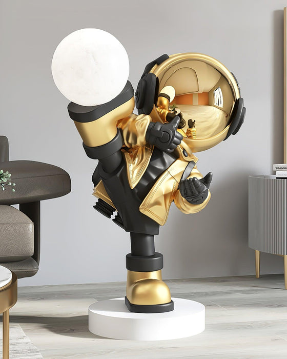 Effort Astronaut Built-in Battery Floor Lamp-DWHOME