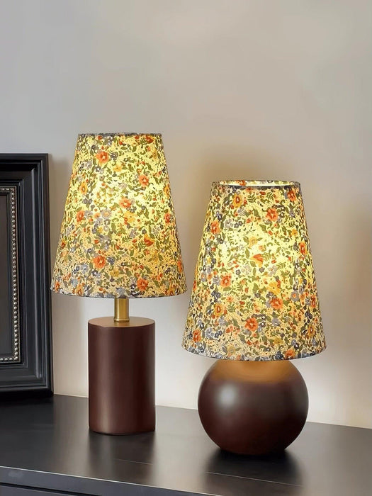 Elara Floral Glow Table Lamp - DWHOME