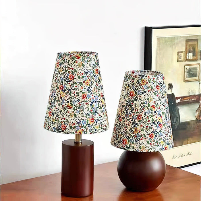 Elara Floral Glow Table Lamp - DWHOME