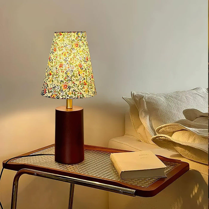 Elara Floral Glow Table Lamp - DWHOME