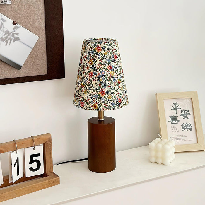 Elara Floral Glow Table Lamp - DWHOME