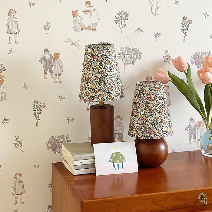 Elara Floral Glow Table Lamp - DWHOME