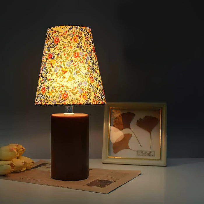 Elara Floral Glow Table Lamp - DWHOME