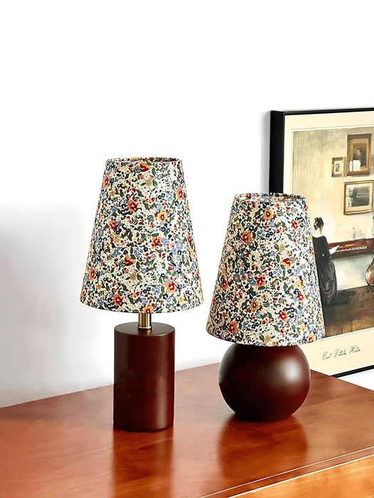 Elara Floral Glow Table Lamp - DWHOME