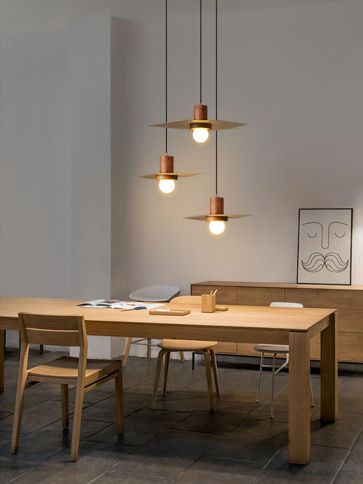 Elara Halo Pendant Lamp-DWHOME