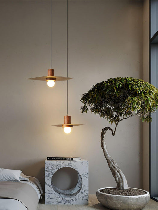Elara Halo Pendant Lamp-DWHOME
