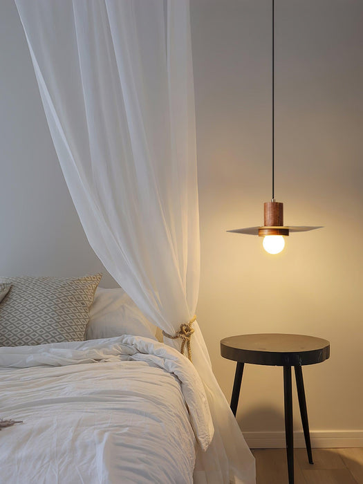 Elara Halo Pendant Lamp-DWHOME