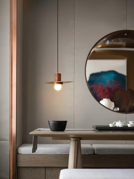 Elara Halo Pendant Lamp-DWHOME