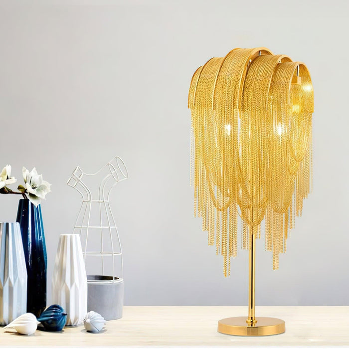 Chains Tassel Table Lamp - DWHOME