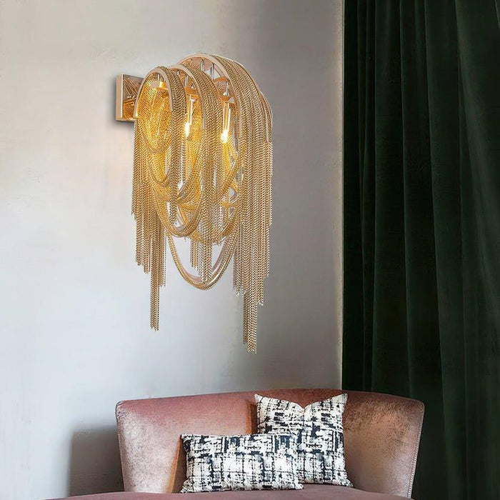 Chains Tassel Wall Lamp - DWHOME