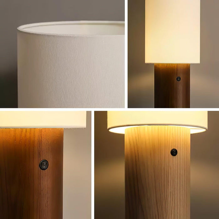 Elara Wood Floor Lamp - DWHOME