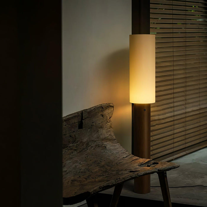 Elara Wood Floor Lamp - DWHOME