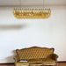 Elegant Amber Murano Poliedri Chandelier-DWHOME