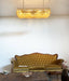 Elegant Amber Murano Poliedri Chandelier-DWHOME