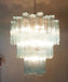 Elegant Blue Murano Glass Tube Chandelier-DWHOME