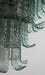 Elegant Leaf-Shaped Murano Glass Chandelier-DWHOME