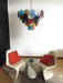 Elegant Murano Disc Multicolored Chandelier-DWHOME
