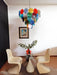Elegant Murano Disc Multicolored Chandelier-DWHOME