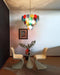 Elegant Murano Disc Multicolored Chandelier-DWHOME