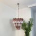 Elegant Murano Pink Rose Chandelier-DWHOME