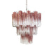 Elegant Murano Pink Rose Chandelier-DWHOME