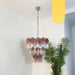 Elegant Murano Pink Rose Chandelier-DWHOME