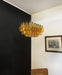 Poliedri Murano Amber Chandelier-DWHOME