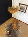 Poliedri Murano Amber Chandelier-DWHOME