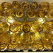 Poliedri Murano Amber Chandelier-DWHOME