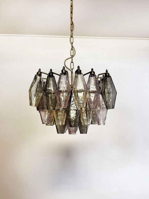 Poliedri Murano Colorful Chandelier-DWHOME