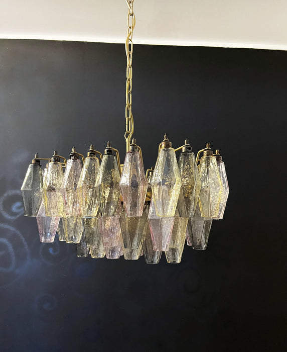 Poliedri Murano Colorful Chandelier-DWHOME