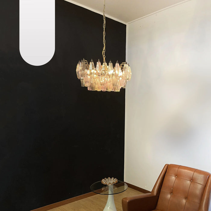Poliedri Murano Colorful Chandelier-DWHOME