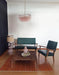 Poliedri Murano Pink Chandelier-DWHOME