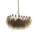 Poliedri Murano Smoked Chandelier-DWHOME