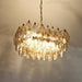 Poliedri Murano Smoked Chandelier-DWHOME